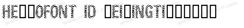 hellofont id meilingti字体转换